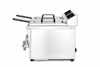 Friteuse à induction à 2 cuves Kitchen Line, 2x8 l, 2x3,5 kW, 230 V | HENDI 215029
