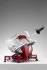 Trancheuse à charcuterie Profi Line RED EDITION, max. 15 cm, épaisseur de coupe 0-12 mm, lame 22 cm | HENDI 970294