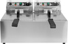 Friteuse électrique à 2 cuves 2x8 L | YATO YG-04623
