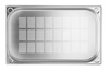 Bac GN 1/1 prof. 4 cm en acier inoxydable KITCHEN LINE perforé | HENDI 807118