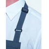 Tablier imperméable Basic à bretelles avec boucle 72 x 86 cm anthracite | KARLOWSKY BLS 7-5-pcs