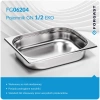 Récipient GN 1/2 4 cm éco en acier inoxydable | FORGAST FG06204V1