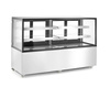 Vitrine réfrigérée 2 étagères 610 l, LED, refroidissement dynamique | HENDI 233467