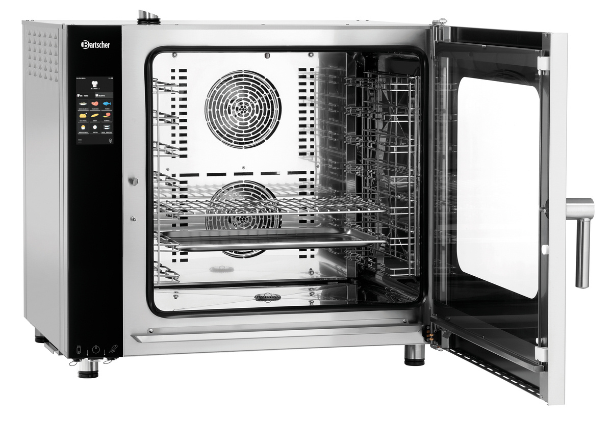 Four mixte à convection-vapeur Silversteam 2 7110DRS avec système de lavage | BARTSCHER 117176