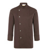 Veste de cuisine homme Lars brun clair | KARLOWSKY JM 14-28