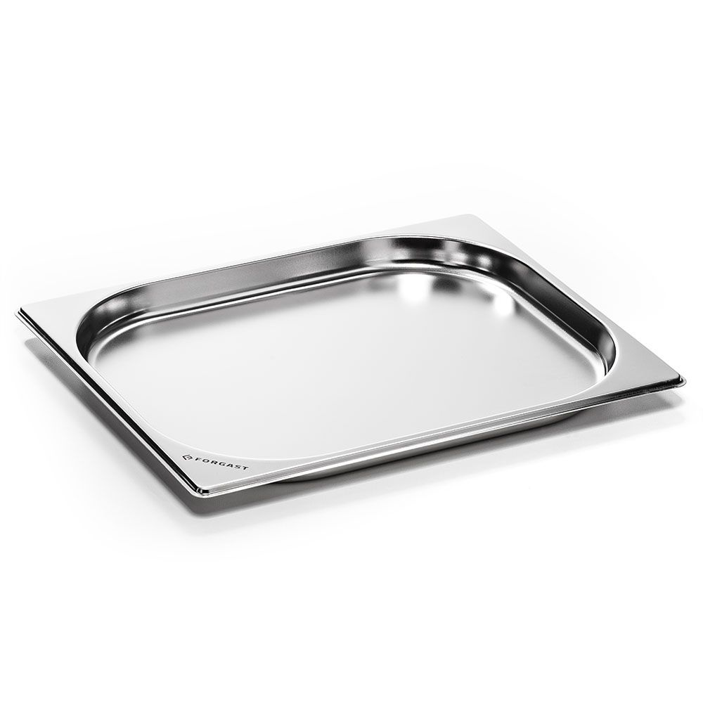 Bac GN 1/1 2 cm Standard en acier inoxydable | FORGAST FG04102V1