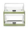 Vitrine réfrigérée double roll-top Duo UNIQ conçue par Robert Bronwasser, verte, 48x35,5x48 cm | HENDI 871973