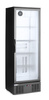 Réfrigérateur de bar pour boissons 293 l, aluminium, tôle noire, 2-10°C | ARKTIC 233924