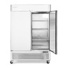 Armoire réfrigérée Kitchen Line, acier inoxydable, 2 portes, 1300 l, système de refroidissement statique | HENDI 232736