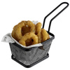 Panier de service SNACKHOLDER, couleur noire, 10x8.5x6.5 cm | APS 40626