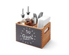 Boîte pour cartes, couverts et menus | HENDI 664148