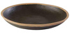 Assiette CROCKER, en mélamine, noir - brun, 20,5x3 cm, 500 ml | APS 84576