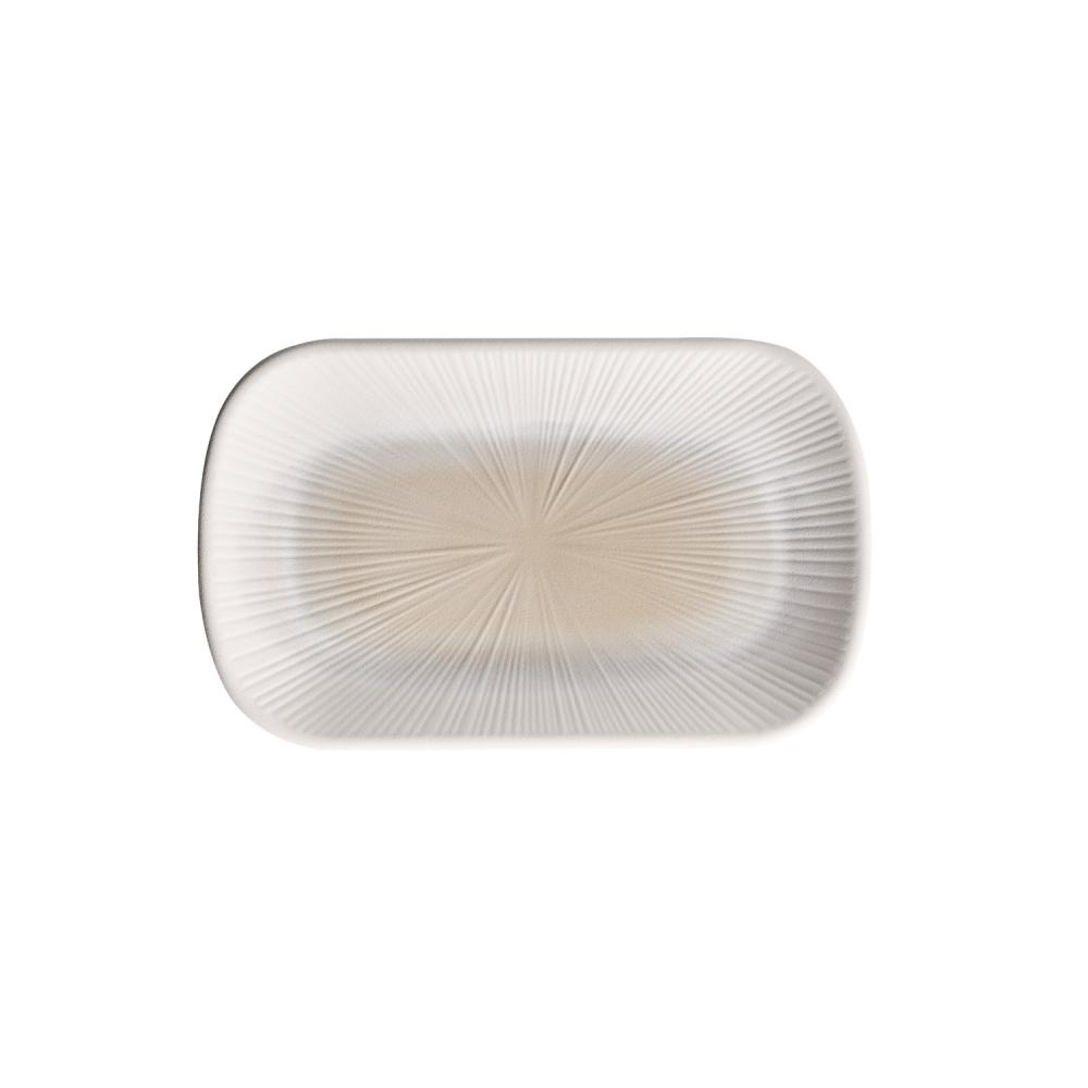 Plateau BLUSH GN 1/4 en mélamine, beige, 26,5x16,2x2,5 cm | APS 85513