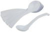 Cuillères de service pour amuse-bouches, couleur blanche, lot de 6 pièces, 23 cm | APS 88627