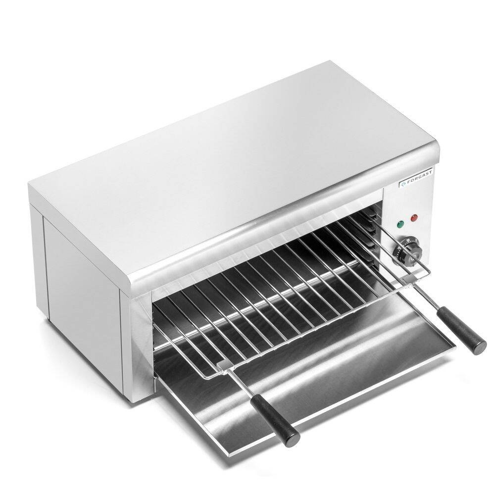 Gril électrique salamandre, 2 kW, 45,5x26x19 cm | FORGAST FG09206