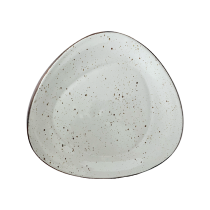 Assiette plate Delta Rustic crème 30 cm | KERA CERAMIKA 15.2/R.K