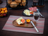 Set de table FINO, PVC, rouge-orange,, 45x33x0.1 cm | APS 60510