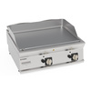 Plancha à gaz chromée brossée réglable 74,8 x 56,4 cm | TECNOINOX 713186
