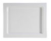 Plateau FRAMES, GN 1/2, porcelaine, couleur blanche | APS 82356