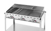 Grill à gaz Green Fire Kitchen Line, 3 brûleurs, 17,4 kW | HENDI 149591