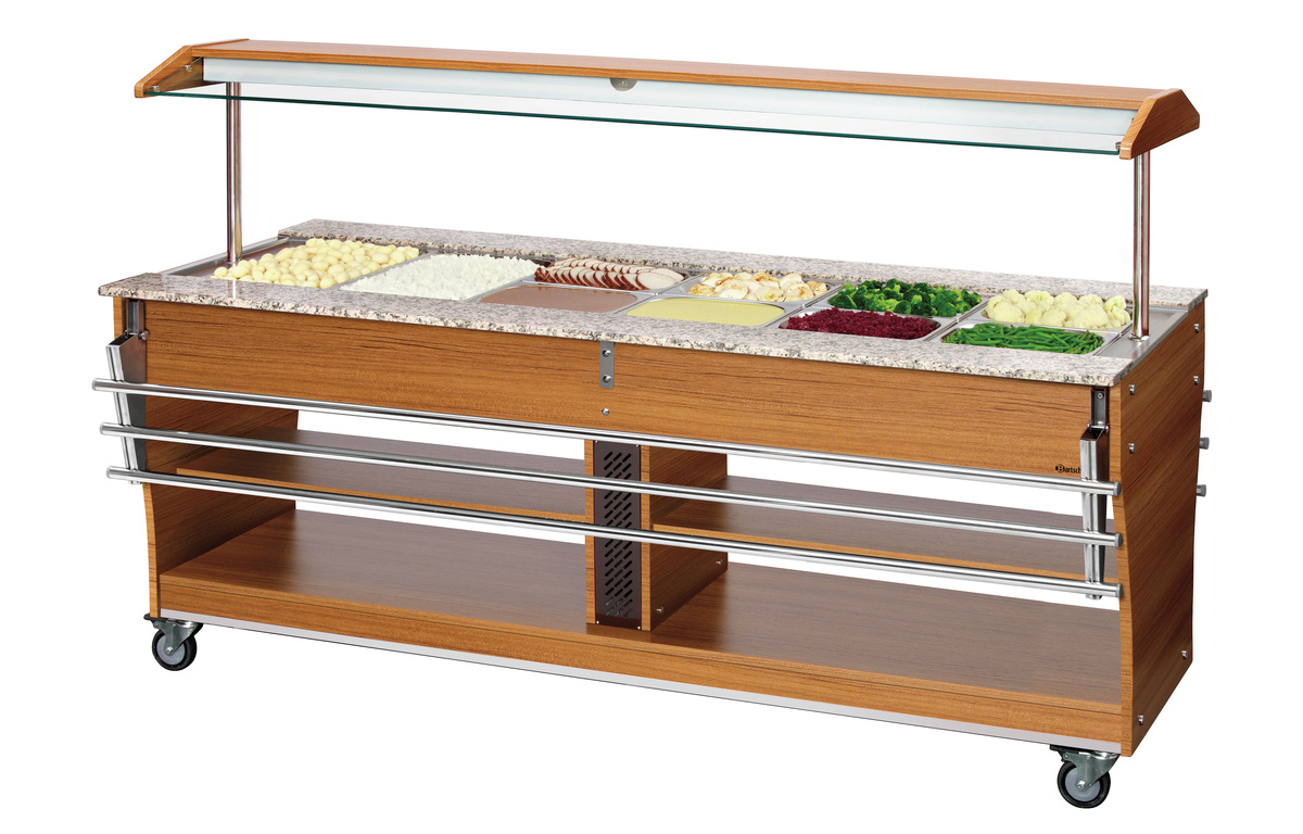 Étagère pour plateaux pour chariots de buffet 6x 1/1 GN, 1 pce | BARTSCHER 125504
