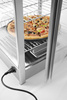 Vitrine chauffante réglable 97 l, 0,8 kW, 230 V | HENDI 233740