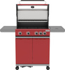 Gril à gaz ITAMI 4+1, 14,2 kW, rouge | YATO YG-20034
