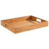 Plateau de service en bois de chêne, 45x35x6 cm | APS 761_APS