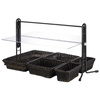 Protection de buffet, structure noire, 93x53x50,5 cm | APS 98120