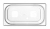 Récipient GN 1/3 prof. 20 cm en polycarbonate | HENDI 861509