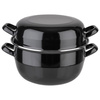 Marmite de service pour moules, émaillée, 26.5 x 20 cm, 5.2 l | APS 627