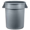 Poubelle, conteneur 120 L, diamètre 55 cm, hauteur 69 cm | FORGAST FG00512