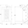 Gyros (kebab) à gaz Potis GD-3, 3 zones de chauffe, jusqu’à 40 kg, gaz liquide LPG | POTIS PG1302