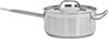Casserole en acier inoxydable avec couvercle, capacité 5 L | YATO YG-00062