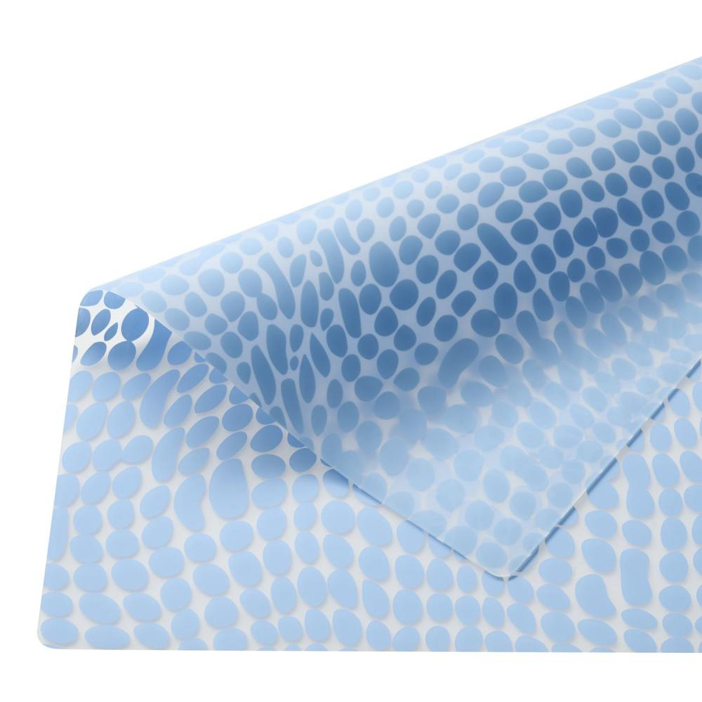 Set de table VELMA, silicone, bleu, 45x33x0.1 cm | APS 60590