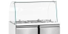 Ensemble de vitres pour table réfrigérée FG07101 | FORGAST CFG07101/12