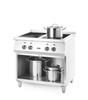 Cuisinière à induction 4 feux, 17 kW, 400 V | HENDI 237687