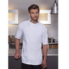Chemise de cuisine Basic à manches courtes blanche | KARLOWSKY BJM 3-3