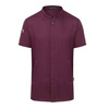 Veste de cuisine Green-Generation à manches courtes aubergine homme | KARLOWSKY JM 36-39