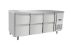 Table réfrigérée avec 6 tiroirs GN 1/1, groupe latéral, 420 l, 179,5x70x87,9 cm | ARKTIC 237069