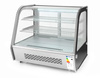 Vitrine réfrigérée 120 L, LED, dégivrage automatique | HENDI 233702