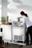 Machine à glaçons 90 kg/24h, capacité 42 kg, refroidissement par air | ARCTIC 271360