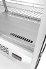 Vitrine réfrigérée 120 L, LED, dégivrage automatique | HENDI 233702