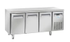 Table de congélation 3-portes avec groupe latéral, 400 l, 6 étagères | ARKTIC 236741