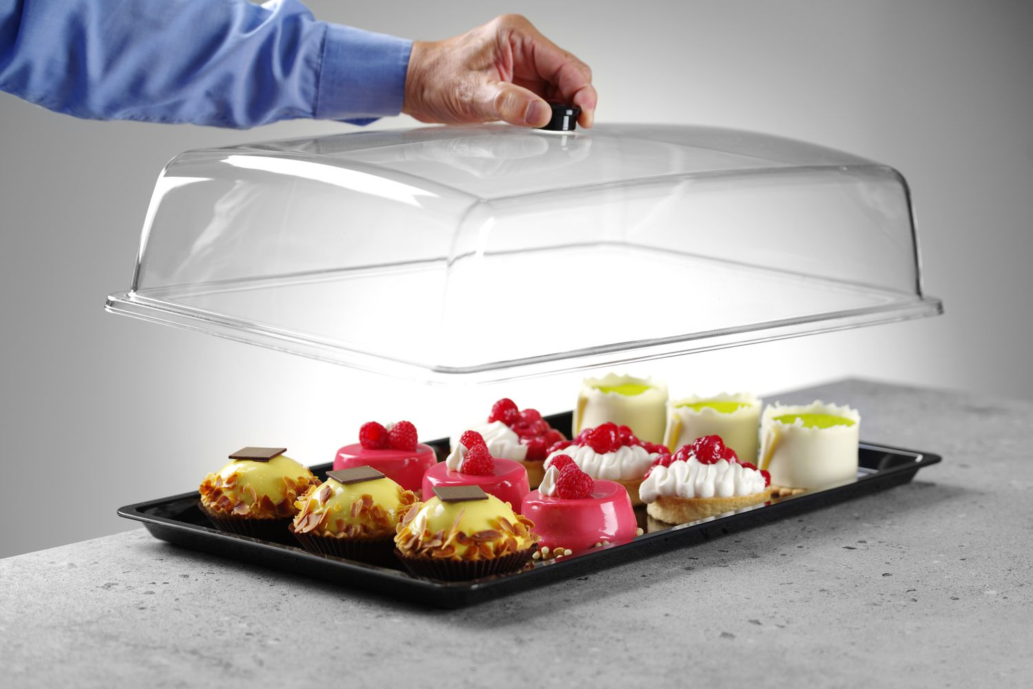 Plateau rectangulaire avec couvercle | HENDI 203590
