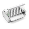 Gril à hot-dogs à rouleaux avec protection en verre, 7 rouleaux, 1,05 kW, 230 V | FORGAST FG09600