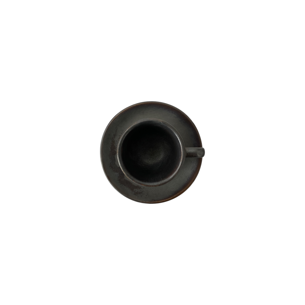 Tasse Bel 100 ml Still Cristall hématite | KERA CERAMIKA 2.3.3/F/C.HEM