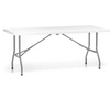 Table de catering pliante, 183x75x74 cm, capacité de charge jusqu’à 200 kg | FORGAST FG03801
