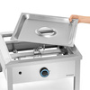 Tabouret de cuisson professionnel à gaz 1 brûleur, 7,2 kW, 60x60x35 cm | FORGAST FG09414