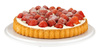 Plat à gâteau, blanc, en mélamine, diamètre 31 cm | APS 468